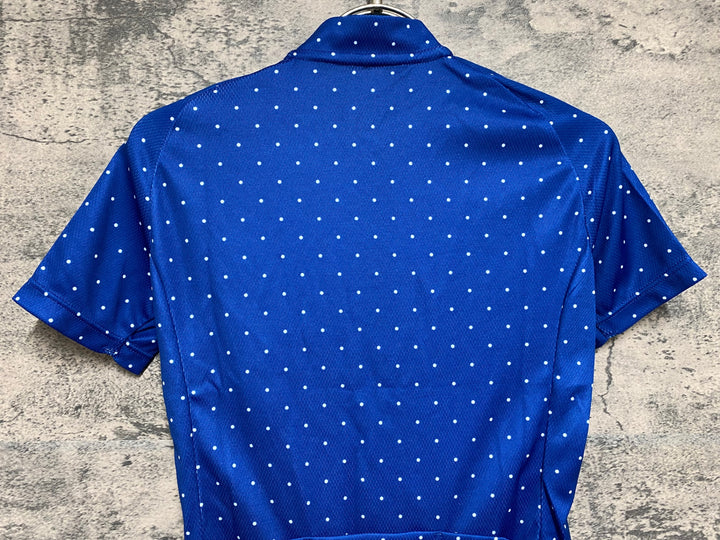 JO887 カペルミュール KAPELMUUR 半袖 サイクルジャージ ネイビー ドット 36 レディース