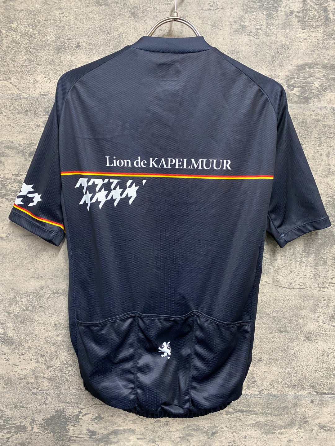 JJ763 カペルミュール kapelmuur 半袖サイクルジャージ M 黒