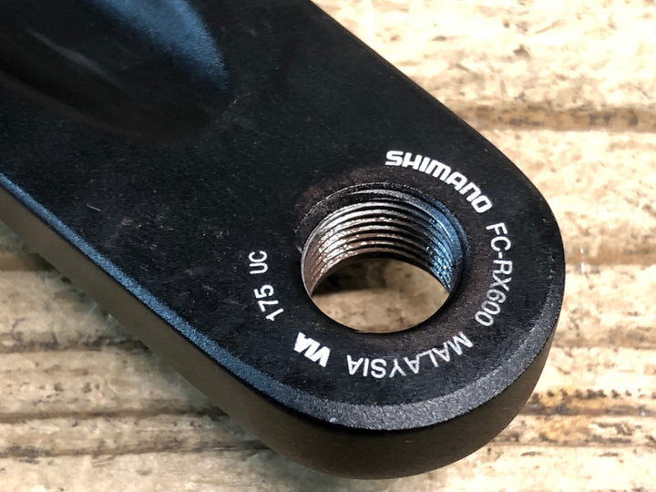 JK594 シマノ SHIMANO GRX FC-RX600 クランクセット 175mm 40T