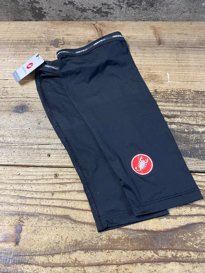 KG036 カステリ CASTELLI ニーカバー 黒 M