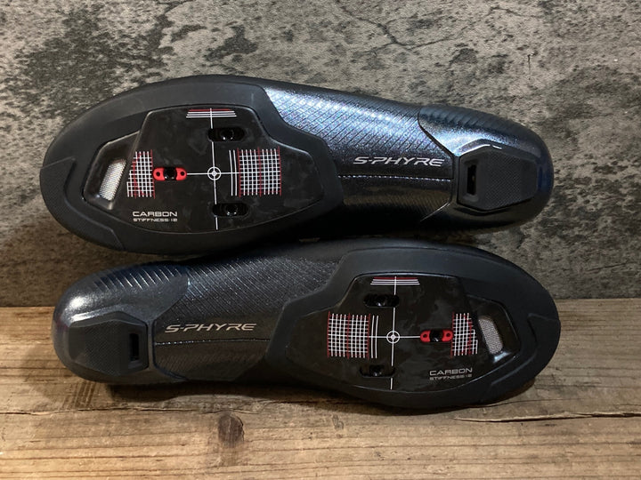 KH149 シマノ SHIMANO S-PHYRE SH-RC903 ビンディングシューズ 3穴 黒 EU40