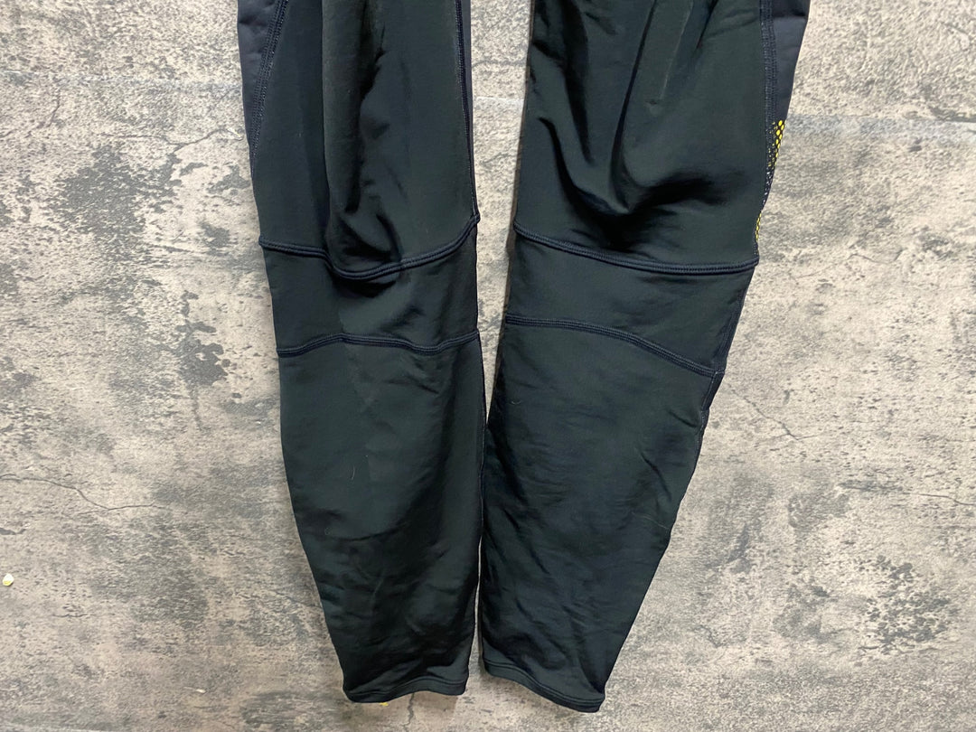 KC994 ルコックスポルティフ le coq sportif ビブタイツ 黒 O 裏起毛