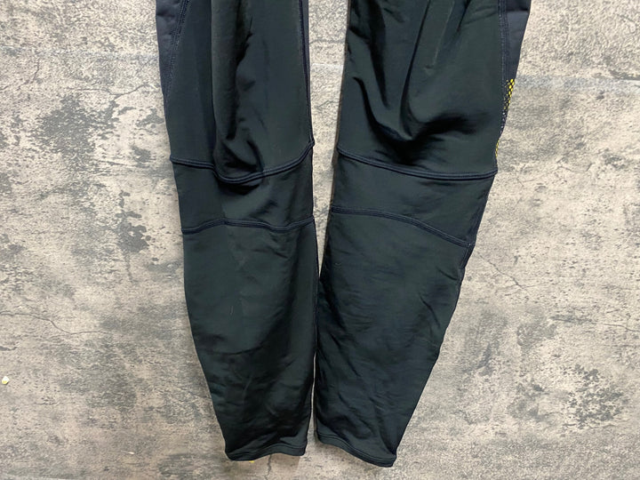 KC994 ルコックスポルティフ le coq sportif ビブタイツ 黒 O 裏起毛
