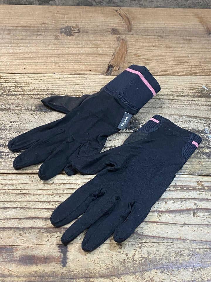JS857 ラファ Rapha 長指 グローブ 黒 M