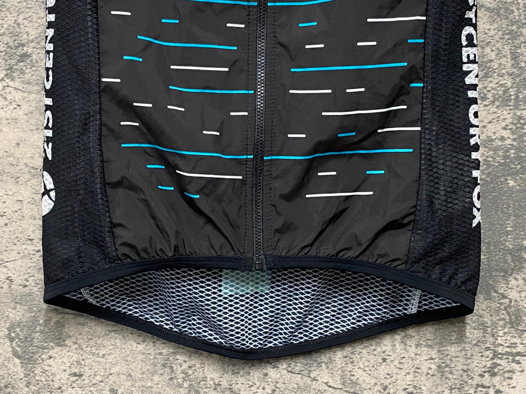 JK743 カステリ CASTELLI サイクルベスト ジレ 黒 S TEAM Sky