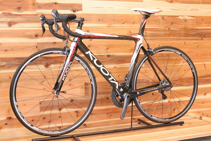 クオータ KUOTA ケベル KEBEL Mサイズ シマノ アルテグラ 6700 10S カーボン ロードバイク 【広島店】