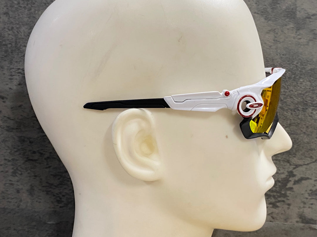 KB422 オークリー OAKLEY JAW BREAKER サングラス アイウェア 白 黒 PRIZMレンズ