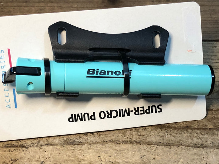 JQ740 ビアンキ Bianchi SUPER MICRO PUMP 携帯ポンプ 空気入れ チェレステ