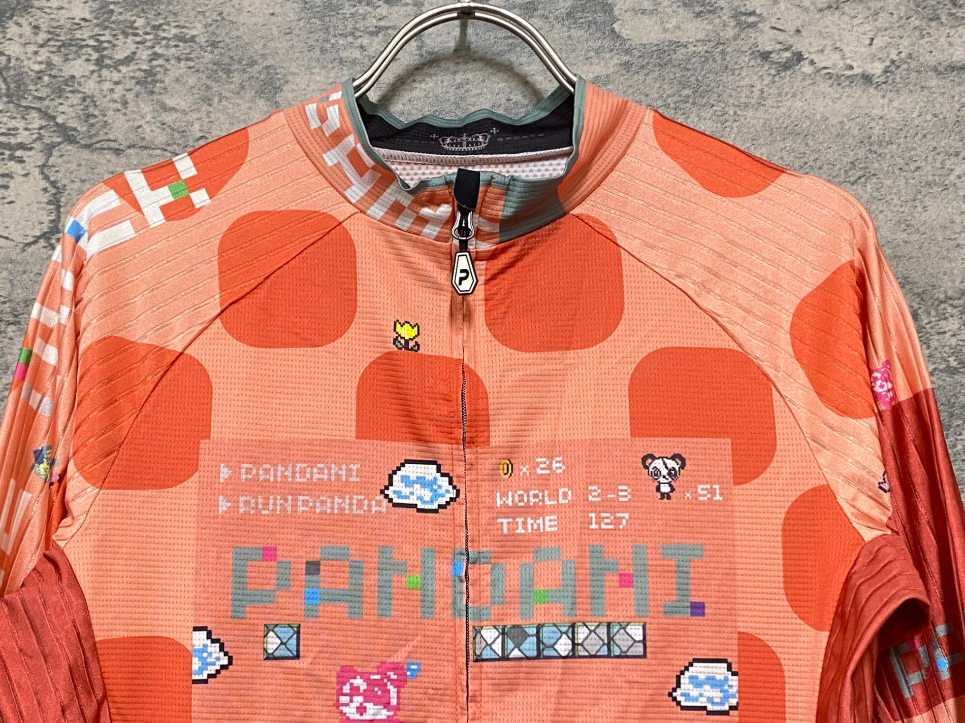 KD092 パンダーニ Pandani 半袖 サイクルジャージ オレンジ L – BICI
