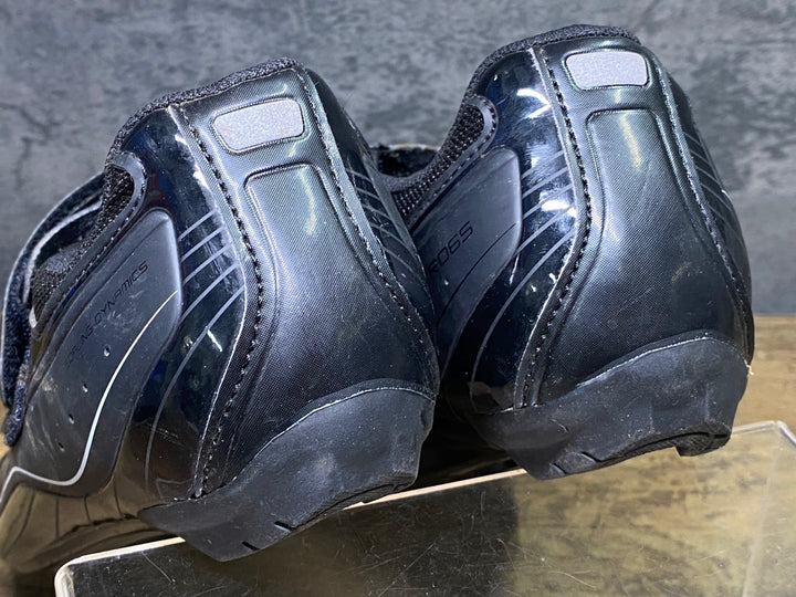 JJ037 シマノ SHIMANO R065 SH-R065 ビンディングシューズ 3穴 EU40 ブラック