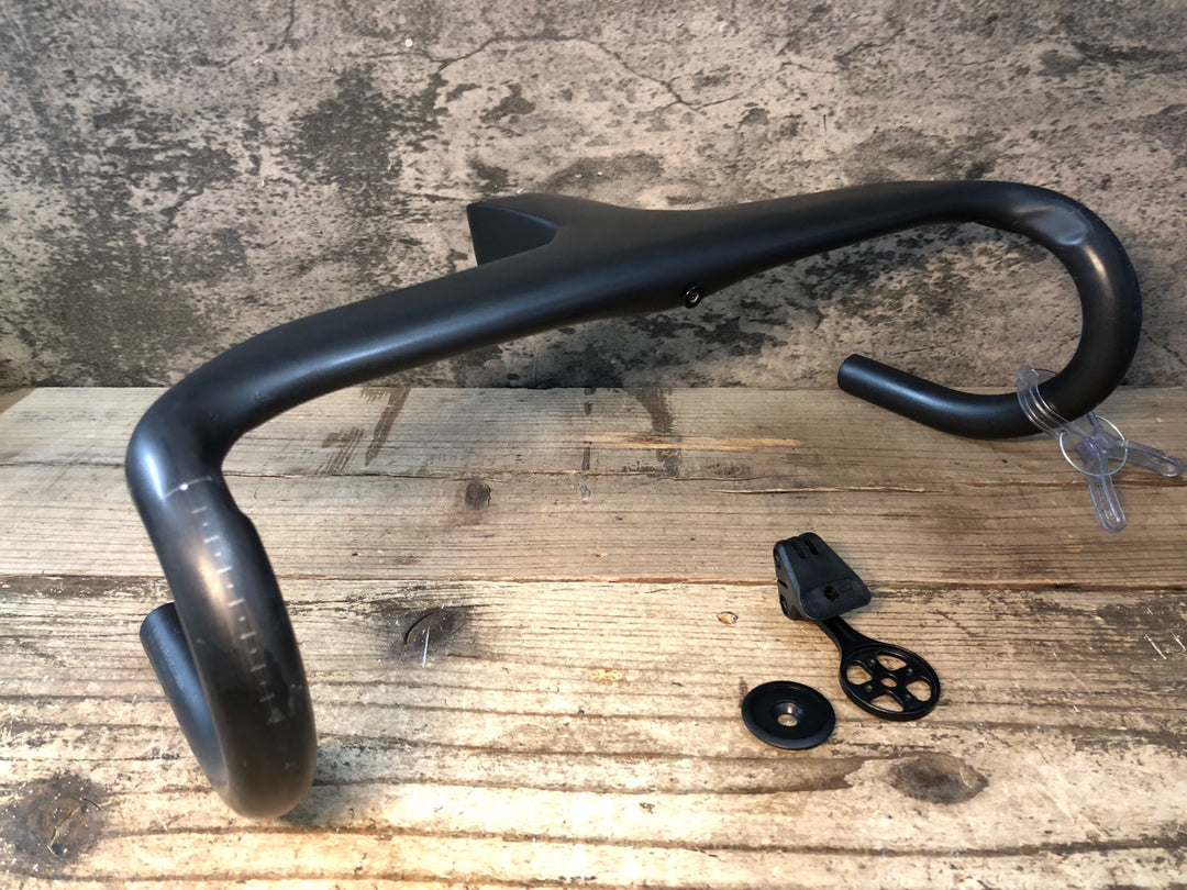 JT486 ボントレガー BONTRAGER AEOLUS RSL カーボン ドロップハンドル ※クラック、削れのためジャンク