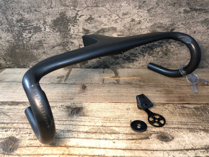 JT486 ボントレガー BONTRAGER AEOLUS RSL カーボン ドロップハンドル ※クラック、削れのためジャンク