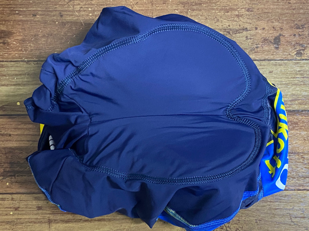 JV213 スポーツフル sportful ビブショーツ ネイビー 総柄 S Tinkoff