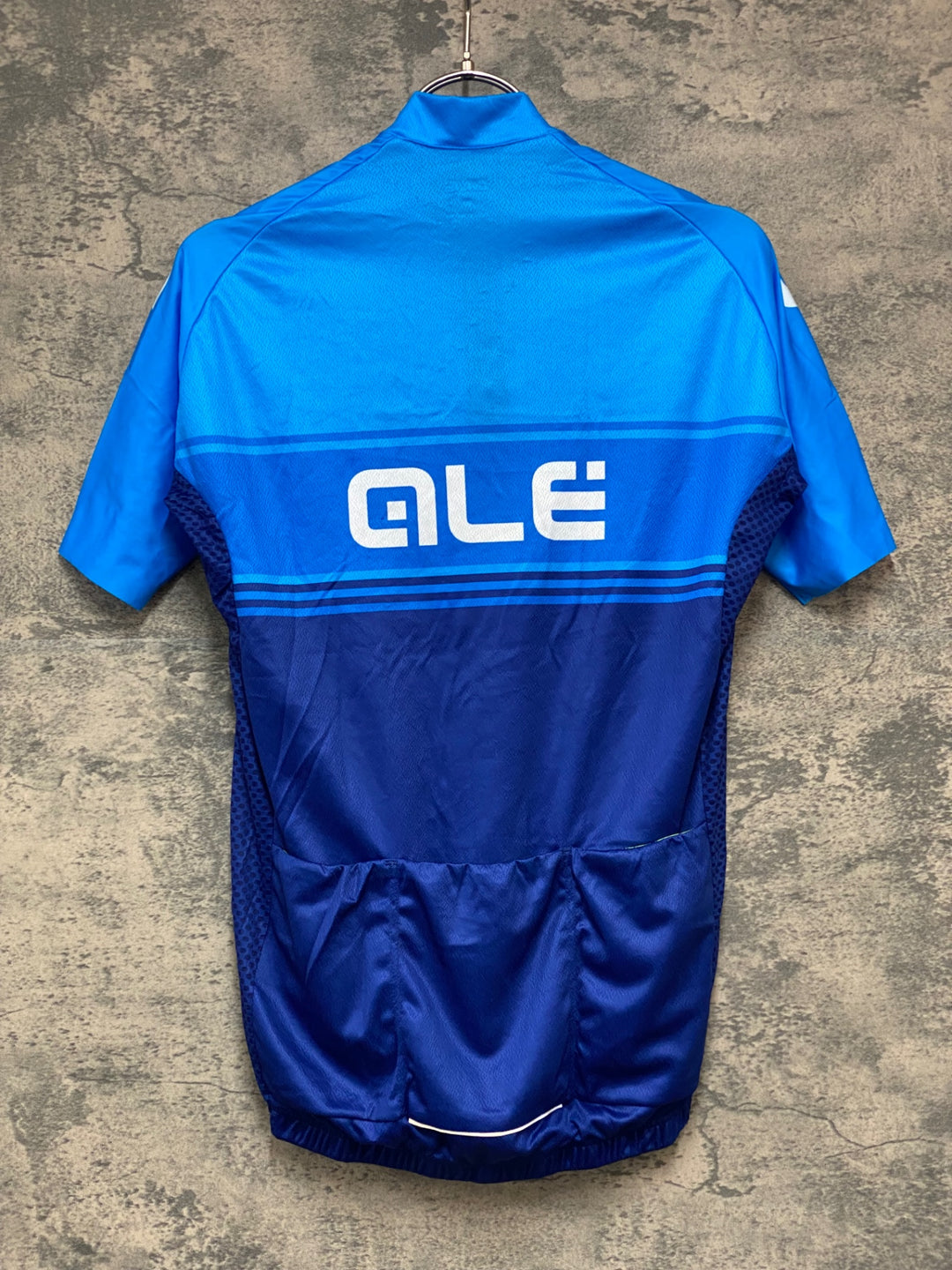 JY978 アレ ALE MAGLIA MC SS JERSEY 半袖 サイクルジャージ M 青