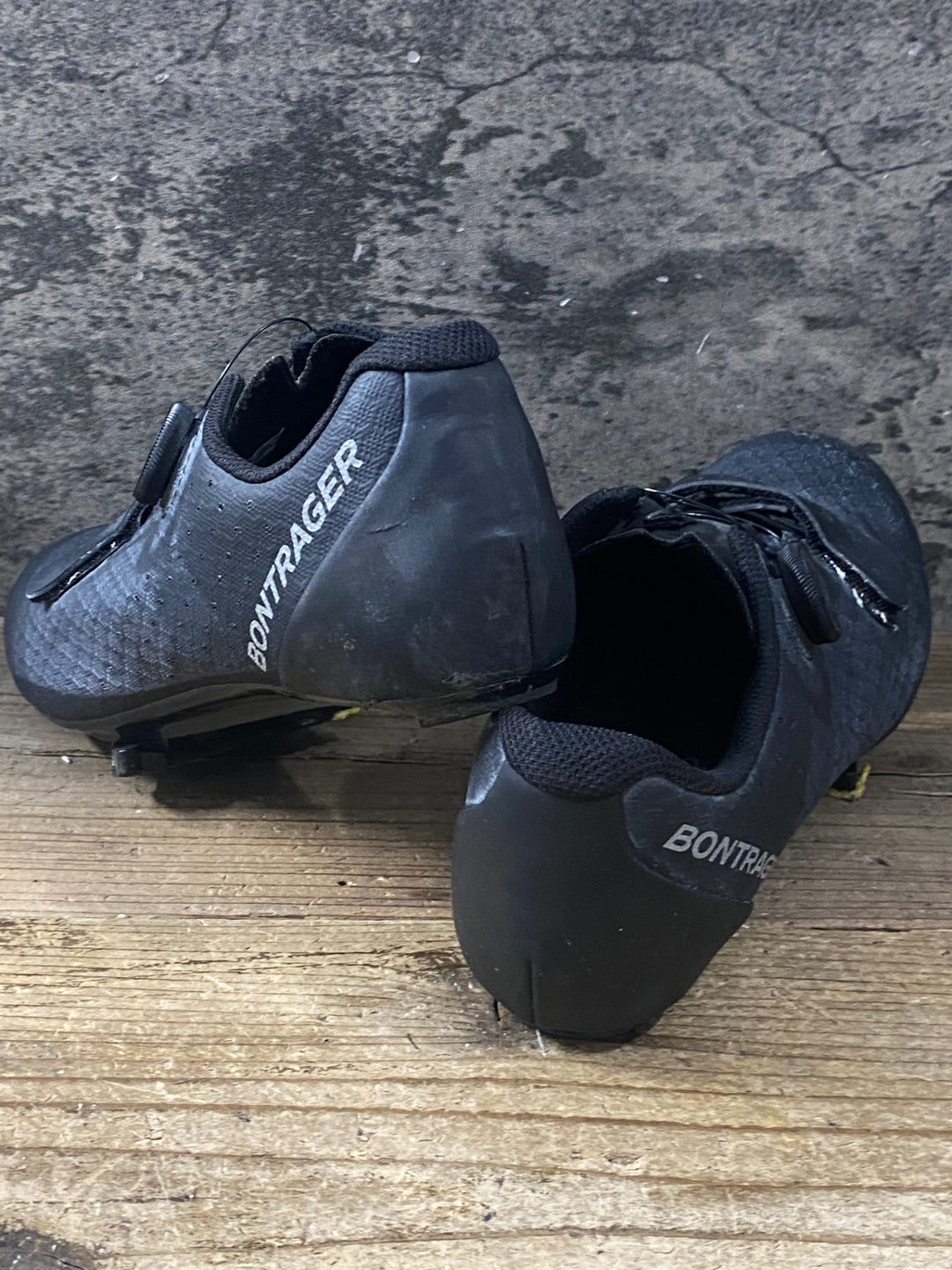KF019 ボントレガー BONTRAGER Circuit Road Shoe ビンディングシューズ SPD-SL EU42 黒