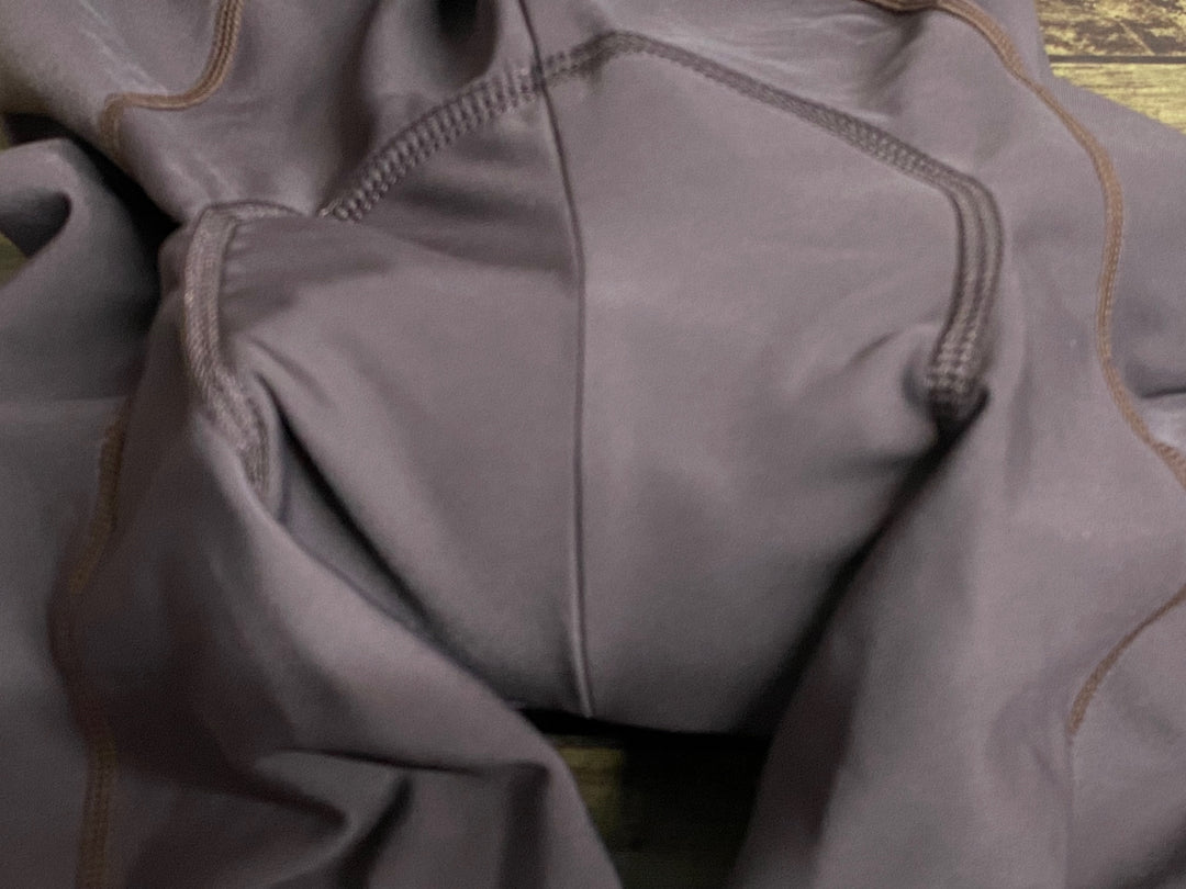 JY493 パスノーマルスタジオ PAS NORMAL STUDIOS Essential Thermal Bibs ビブショーツ パープル M 裏起毛