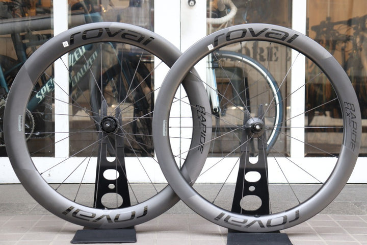 ロヴァール ROVAL ラピーデ RAPIDE CLX2 カーボン チューブレスレディ ホイールセット シマノ11S/12S ワイドリム 21C 【横浜店】