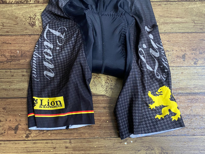 KF227 リオンドカペルミュール Lion de KAPELMUUR ビブショーツ 黒 S