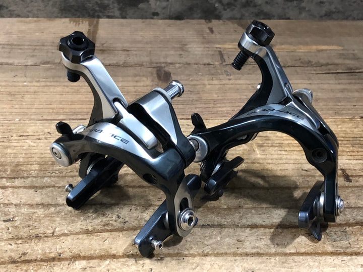 KM943 シマノ SHIMANO デュラエース DURA-ACE BR-9000 キャリパーブレーキ 前後セット ※ブレーキシュー欠品