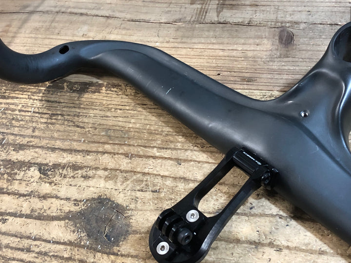 KJ884 ボントレガー BONTRAGER アイオロス AEOLUS RSL VR-C 一体型 カーボン ドロップハンドル 400mmエンドC-C ステム80mm OS リコール対応済み