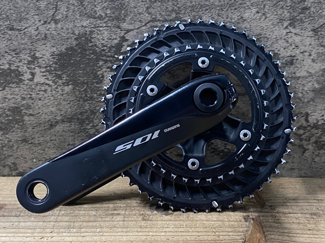KQ205 シマノ SHIMANO 105 FC-R7000 クランクセット 52/36T 160mm