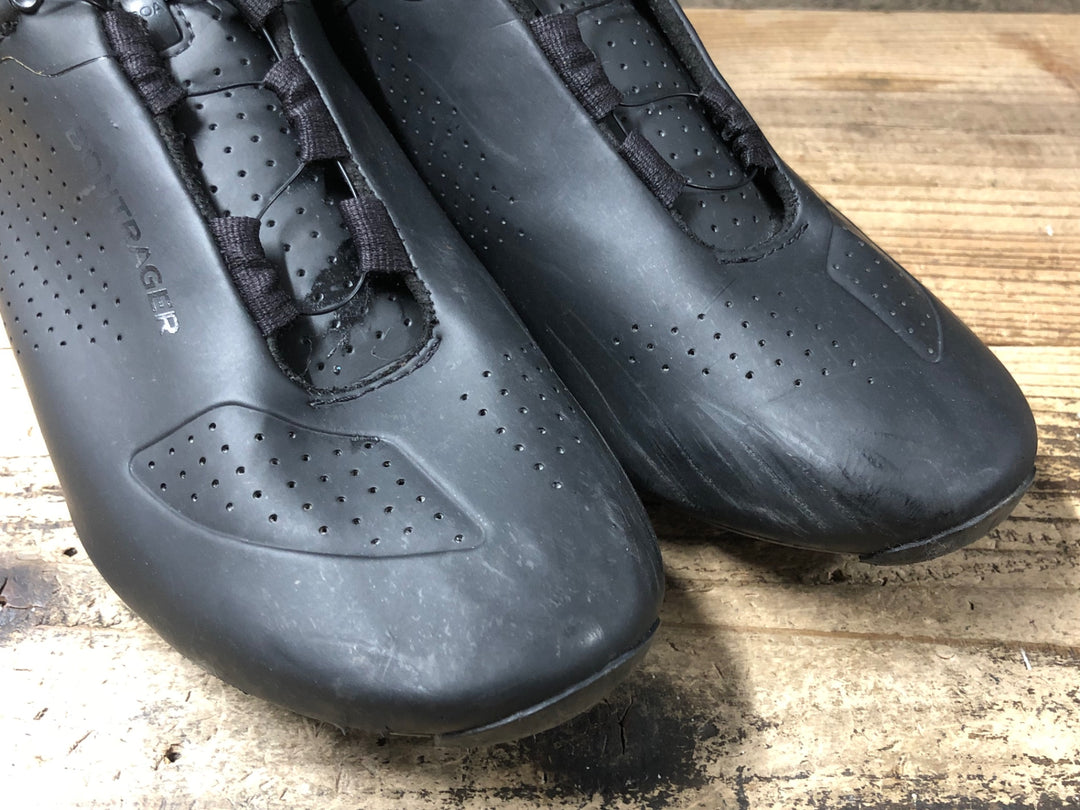 JZ071 ボントレガー BONTRAGER BALLISTA ビンディングシューズ SPD-SL EU41 黒 ※ソール傷