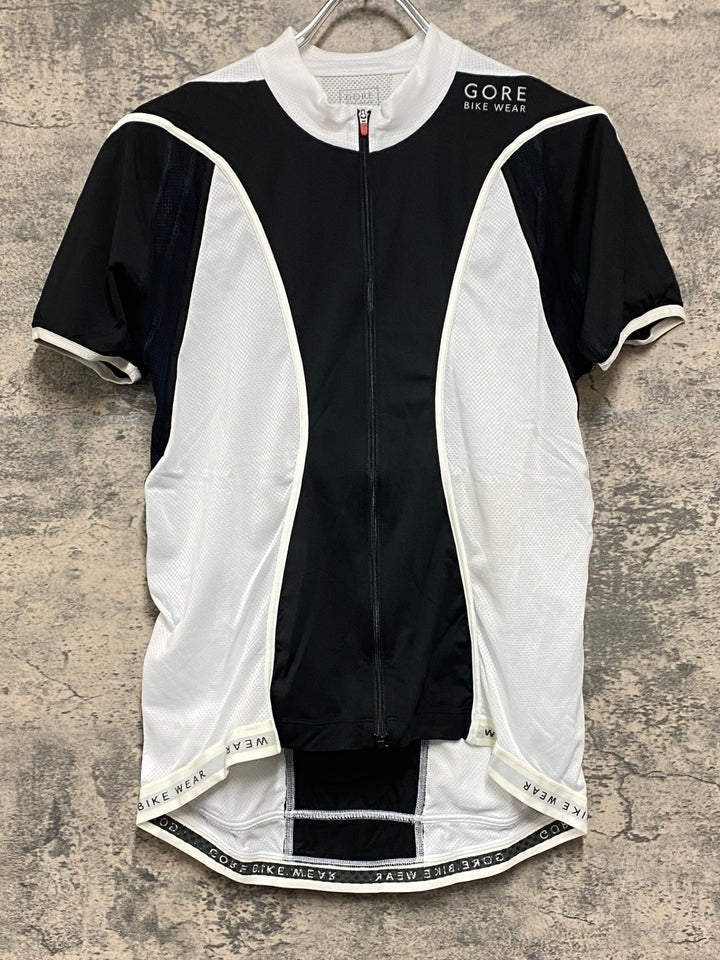 JZ635 ゴアバイクウェア GORE BIKE WEAR 半袖 サイクルジャージ Asia L 黒白