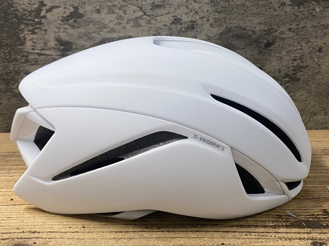 KK936 スペシャライズド SPECIALIZED S-WORKS EVADE 4 ヘルメット L 白 2026/1製造