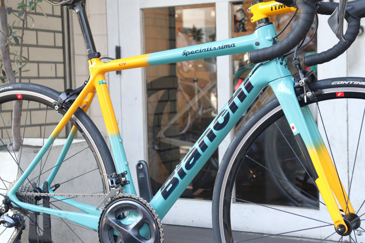 【塗装車】 ビアンキ Bianchi スペシャリッシマ SPECIALISSIMA 53サイズ シマノ アルテグラ R8000 11S カーボン ロードバイク RACING 3 完成車 【横浜店】