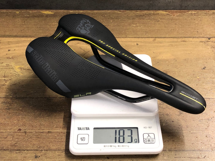 KL921 セライタリア selle italia SLR SUPER FLOW BOOST TDF SPECIAL EDITION サドル MANGANESEレール 145mm