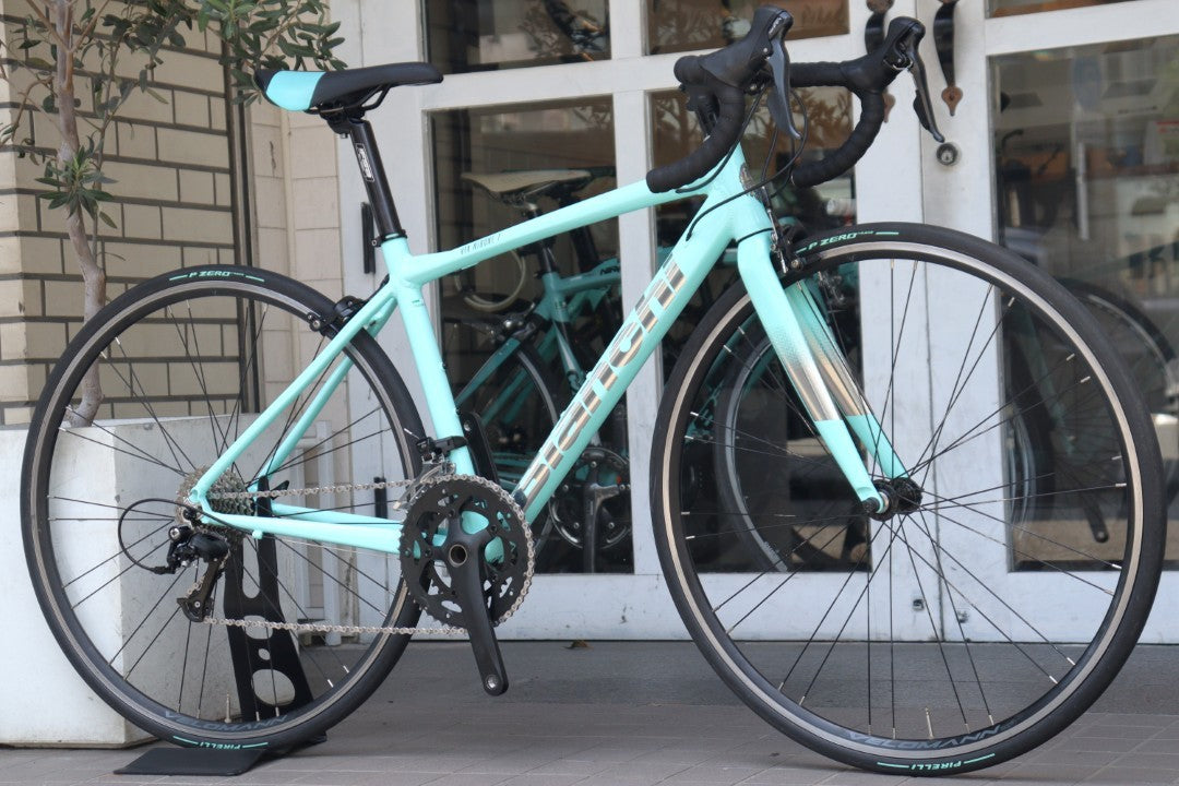 ビアンキ Bianchi ヴィア ニローネ VIA NIRONE7 2023モデル 47サイズ シマノ ソラ R3000MIX 9S アルミ ロードバイク 【横浜店】