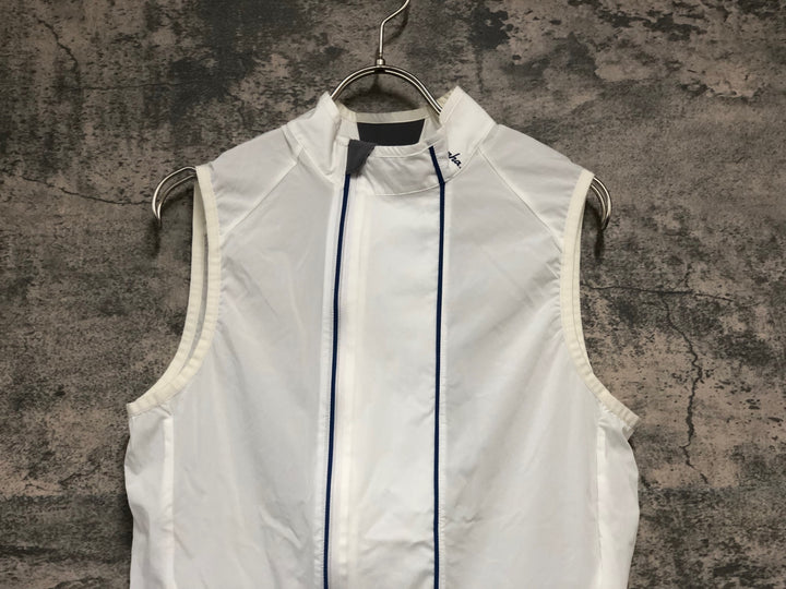 KK714 ラファ Rapha CLASSIC GILET ジレ ベスト 白 S