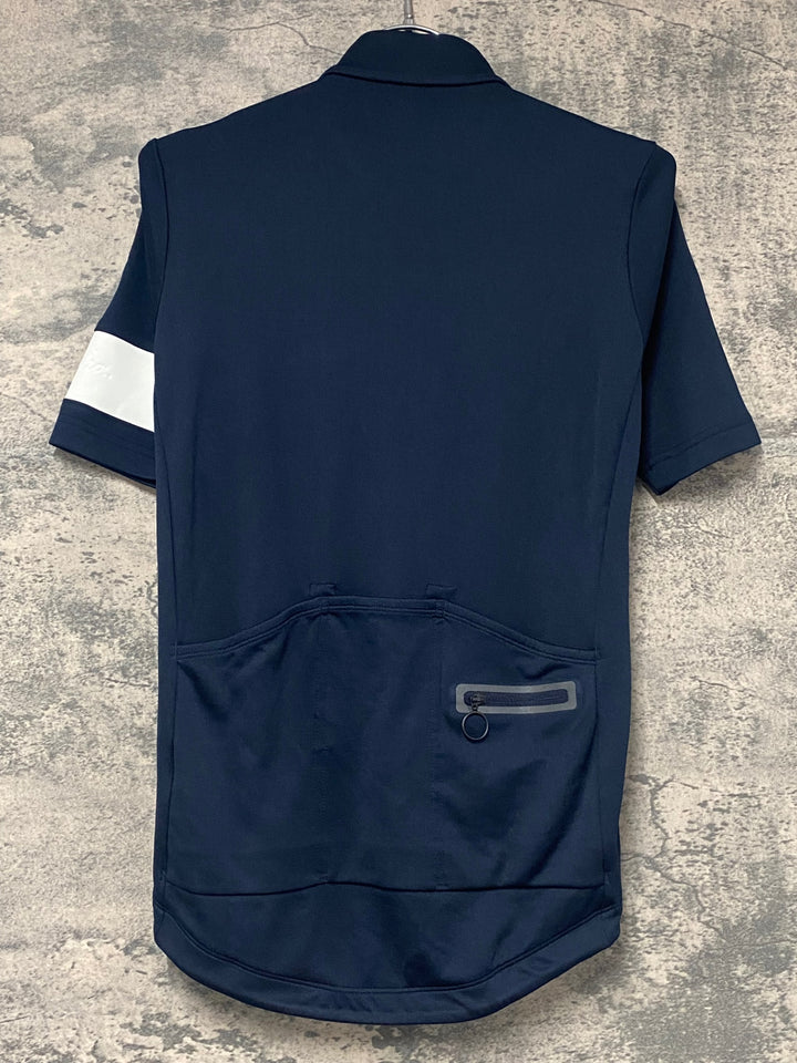 KJ316 ラファ Rapha Classic Jersey 半袖 サイクルジャージ 紺 XS