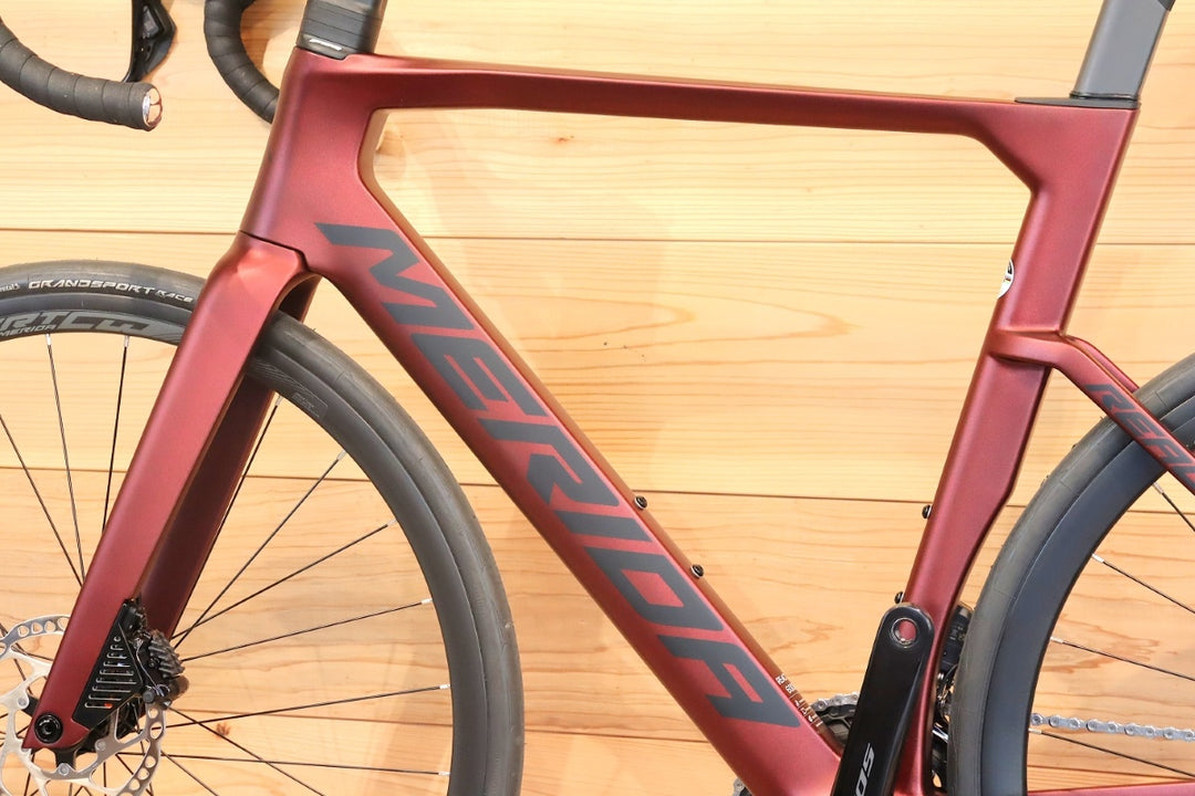 メリダ MERIDA リアクト REACTO 6000 DISC 2023モデル 54サイズ シマノ 105 R7170 Di2 12S カーボン ロードバイク 【千葉店】
