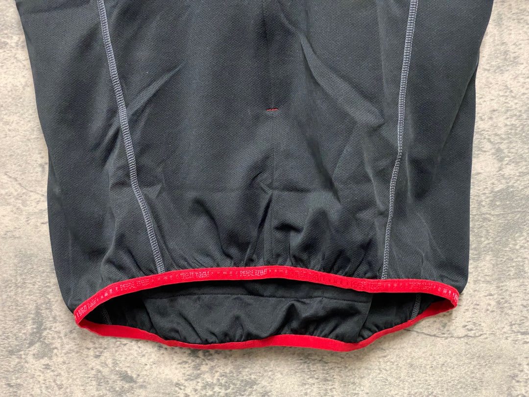 KG363 パールイズミ PEARL iZUMi 半袖 サイクルジャージ 黒 L ハーフジップ