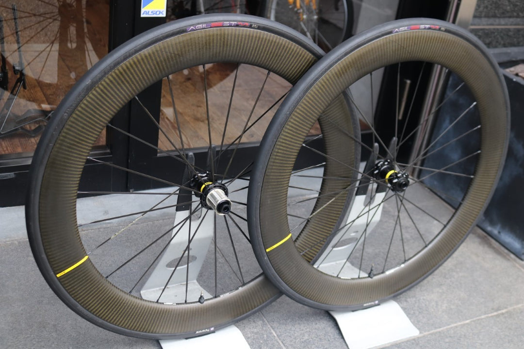 マヴィック MAVIC コメット プロ ディスク COMETE PRO CARBON SL UST DISC カーボン チューブレス ホイールセット シマノ12/11S ワイドリム 19C 【東京南麻布店】