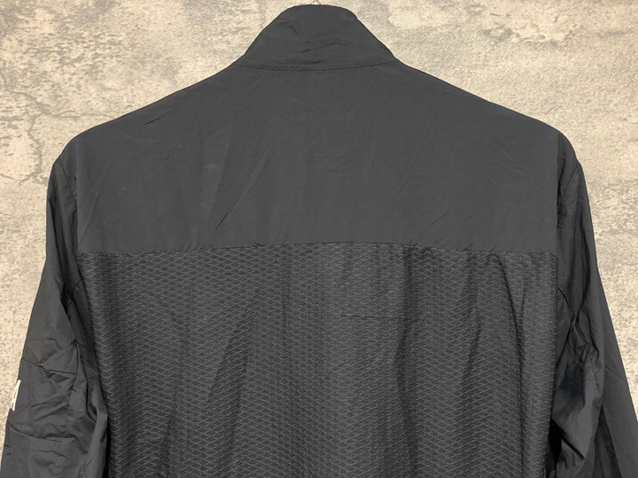 KM410 ラファ Rapha PRO TEAM LIGHTWEIGHT WIND JACKET 長袖 ウィンドブレーカー 黒 S