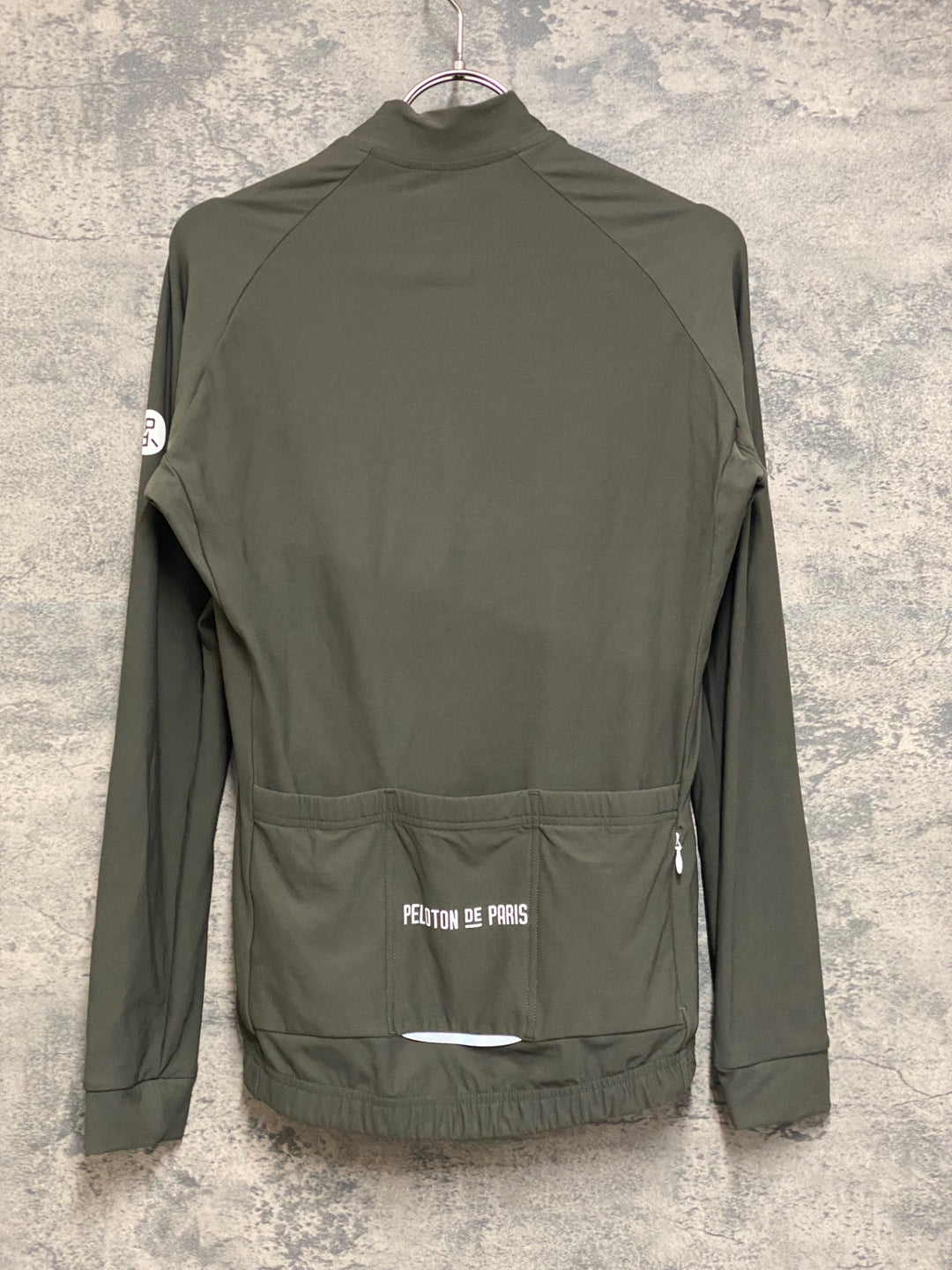 JN477 プロトンドパリ PELOTON DE PARIS 長袖 サイクルジャージ カーキ M