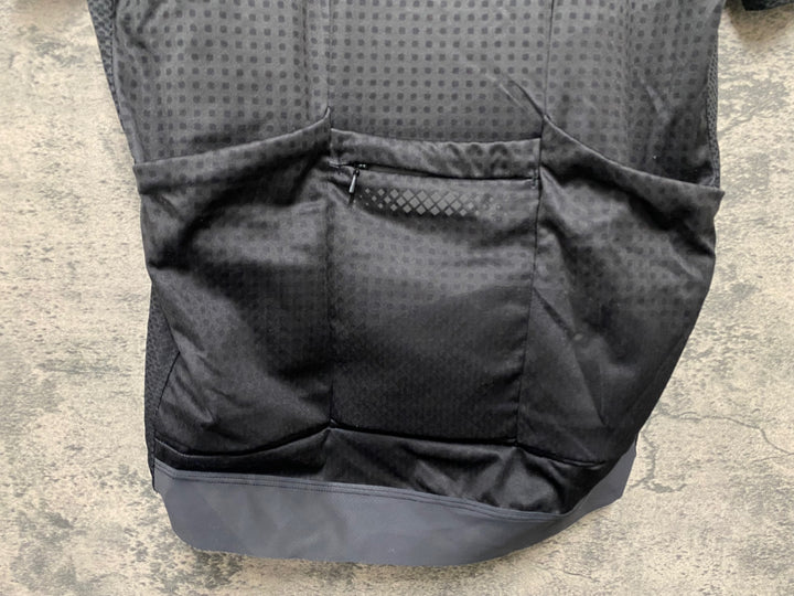 KB496 シマノ SHIMANO 半袖 サイクルジャージ 黒 L