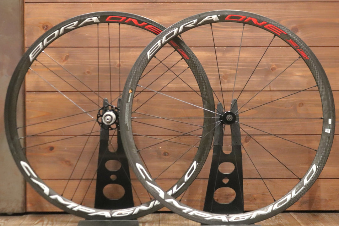 カンパニョーロ CAMPAGNOLO ボーラワン BORA ONE 35 カーボン クリンチャー ホイールセット シマノ11S/12S 17C 【東京南麻布店】