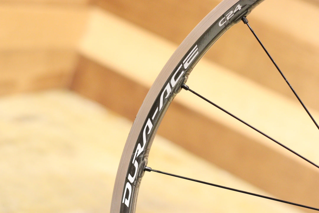シマノ SHIMANO デュラーエース DURA-ACE WH-9000 C24 アルミ カーボン チューブレス ホイールセット シマノ12/11S 【立川店】