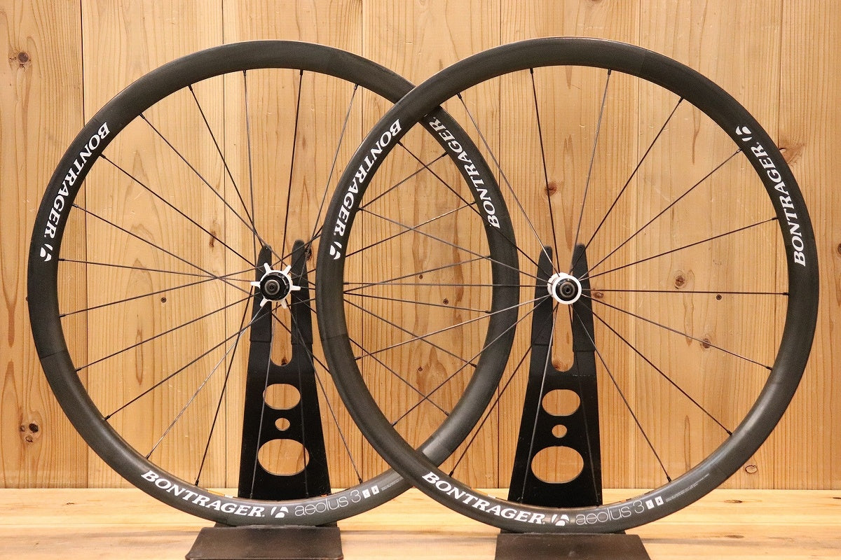 Bontrager Aeolus Pro 3 カーボンホイール　ジャンク品 ジャンク ボントレガー BONTRAGER アイオロス AEOLUS 3 ホイールセット