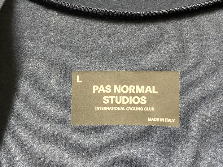KA560 パスノーマルスタジオ PAS NORMAL STUDIOS MEN'S LONG SLEEVE JERSEY 長袖 サイクルジャージ 濃紺 L