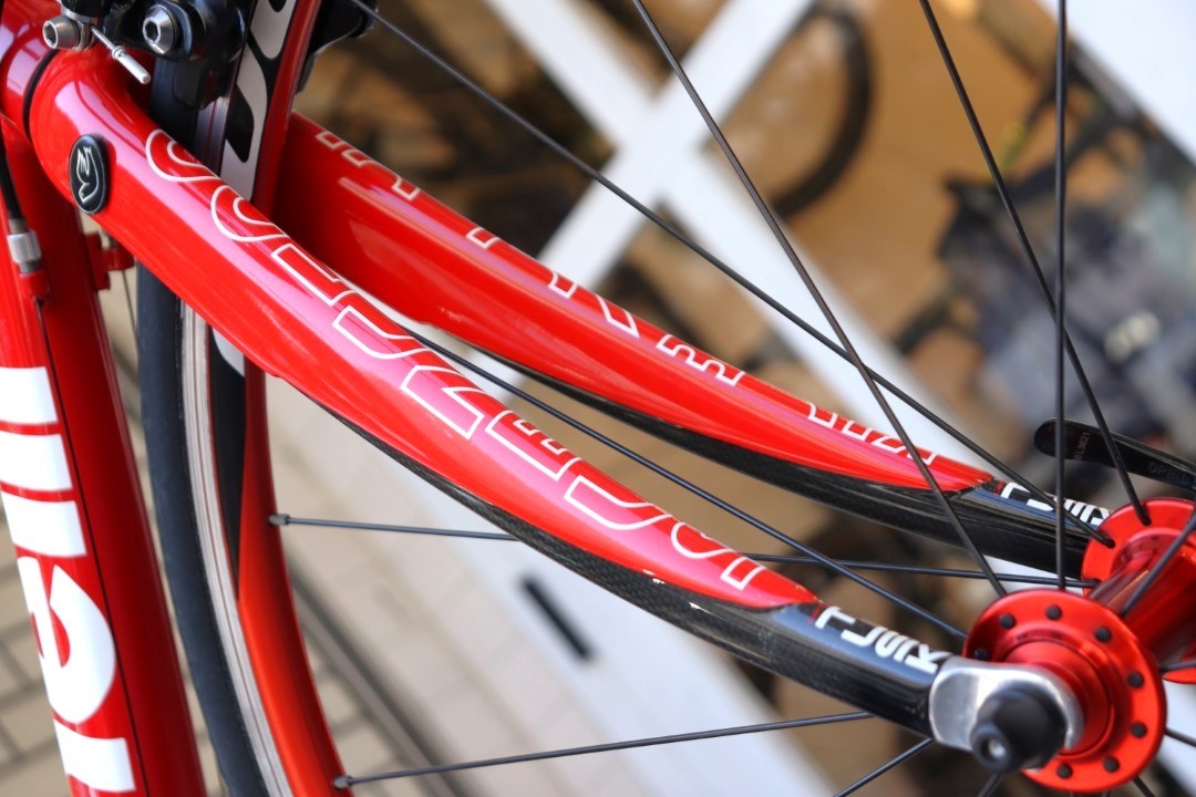 チネリ CINELLI エクスペリエンス EXPERIENCE 2009モデル Mサイズ カンパニョーロ ヴェローチェ MIX 10S アルミ ロードバイク 【横浜店】