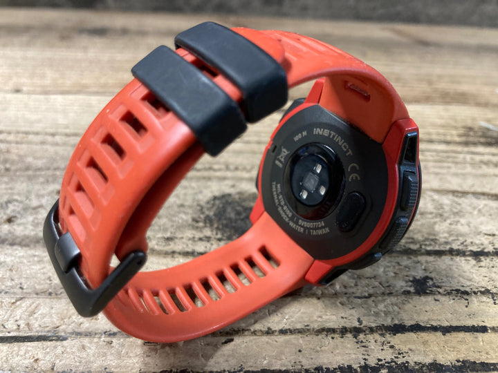 KC853 ガーミン GARMIN INSTINCT アウトドアウォッチ 赤 動作確認済
