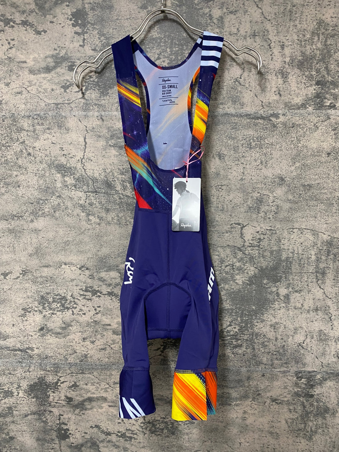 JE147 ラファ Rapha CANYON/SRAM PRO TEAM BIB SHORTS ビブショーツ パープル XXS