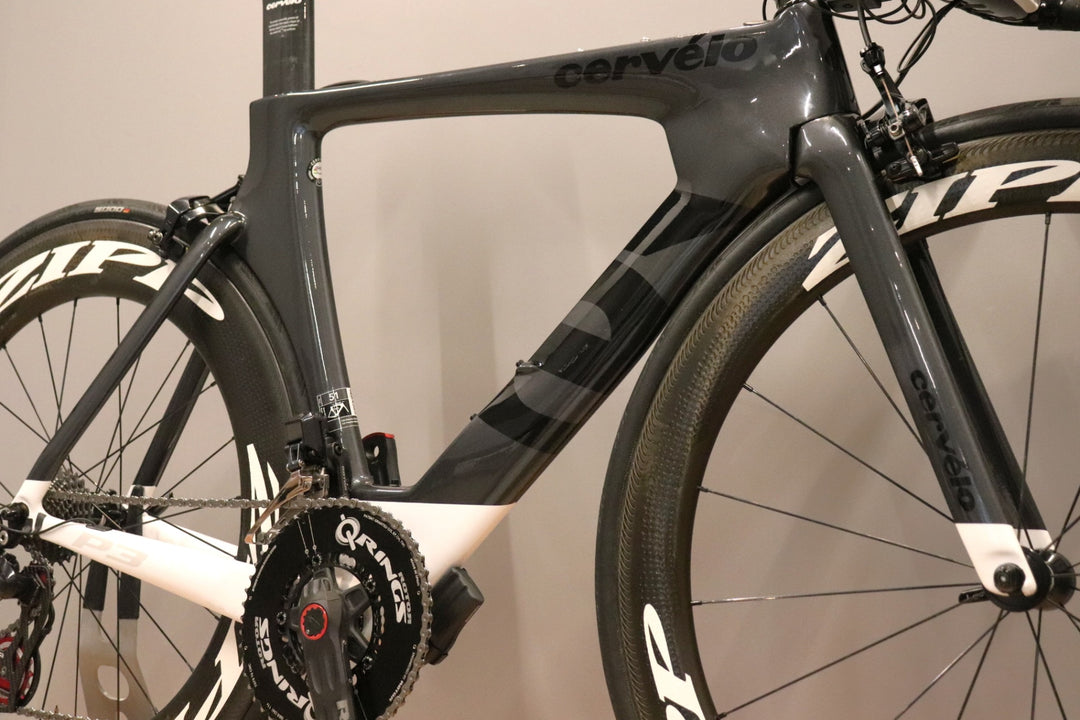 サーヴェロ CERVELO P3 2015モデル 51サイズ シマノ デュラエース R9150 MIX Di2 11S カーボン TTバイク トライアスロンバイク 【仙台店】