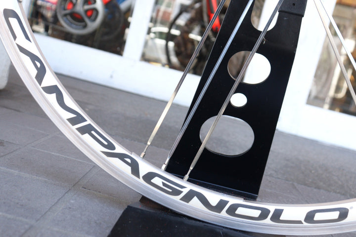 【レア！】カンパニョーロ CAMPAGNOLO ゾンダ ZONDA シルバー アルミ ホイールセット カンパ12/11S ナローリム 15C 【横浜店】