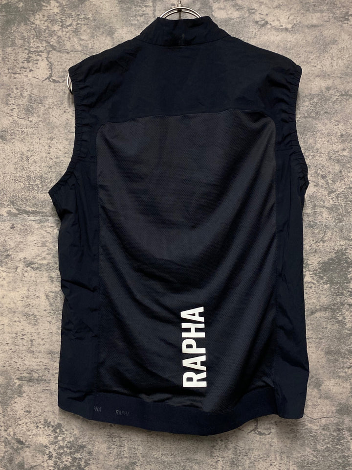 JV497 ラファ Rapha PRO TEAM LIGHTWEIGHT GILET ジレ サイクルベスト 黒 L