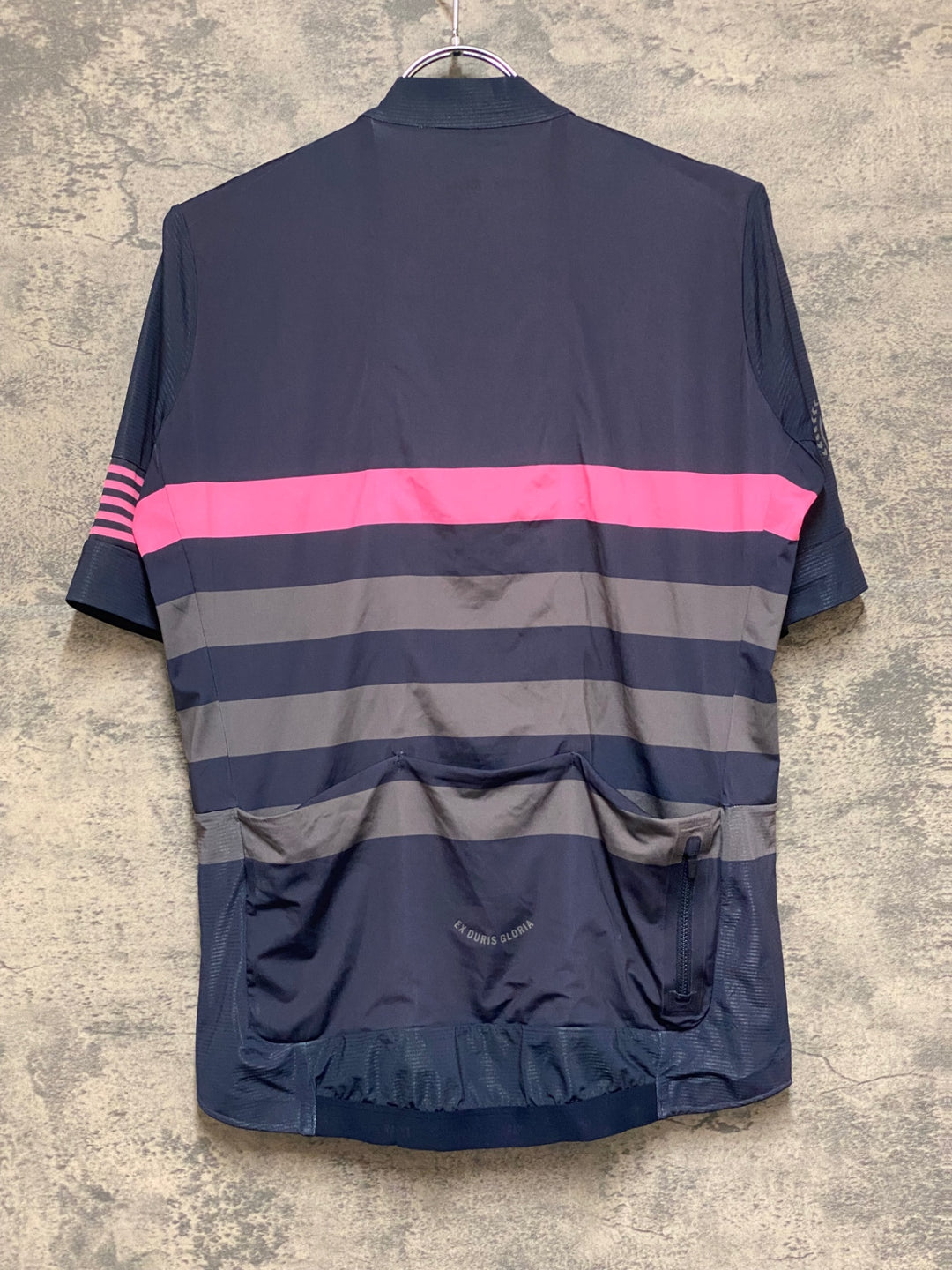 KN766 ラファ Rapha RCC PRO TEAM JERSEY 半袖 サイクルジャージ 紺 L